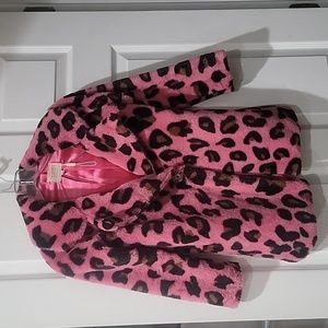 Hannah Banana size 6x faux fur coat